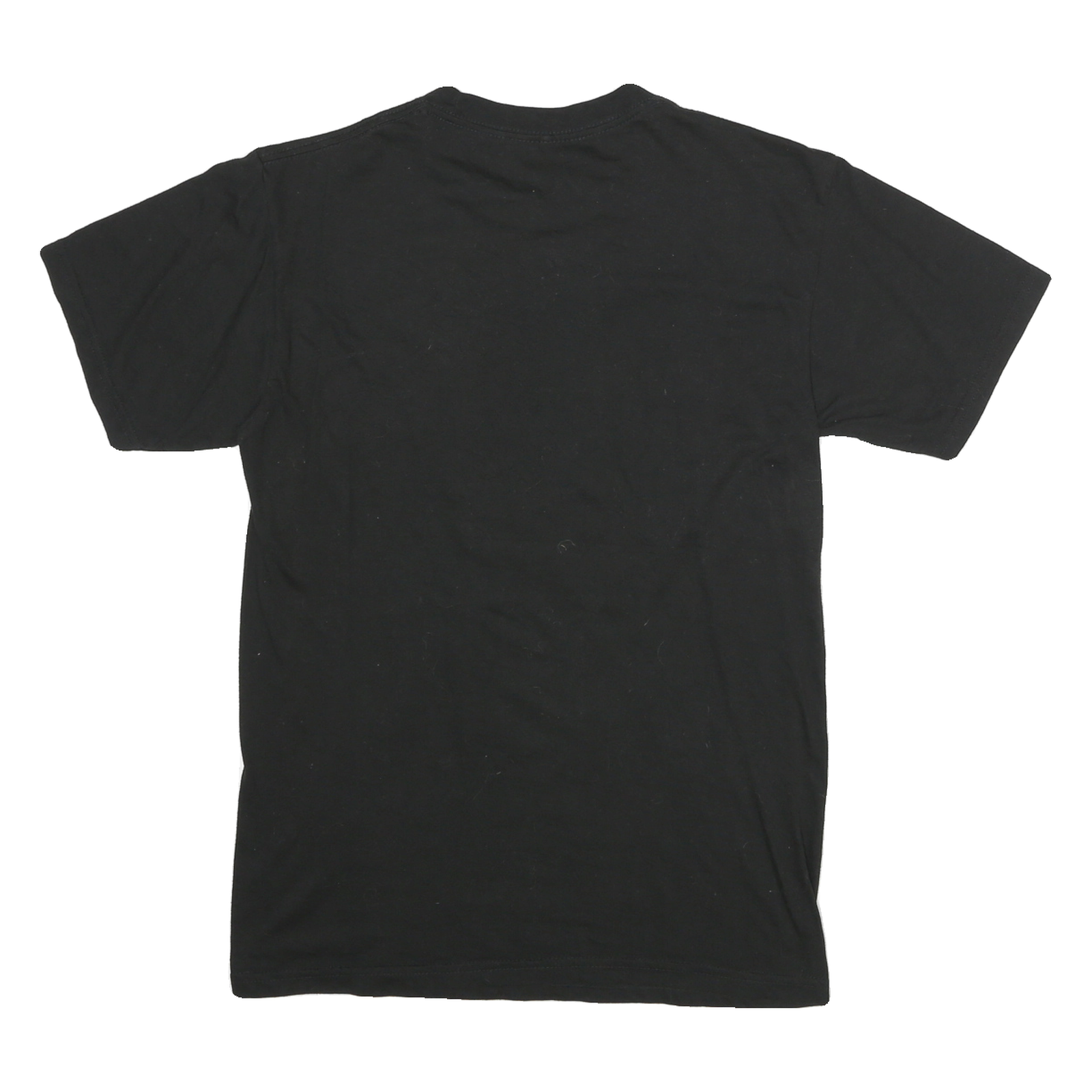 2PAC Mens Black Graphic T-Shirt S Short Sleeve Crew Neck Cotton Blend