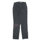 CARHARTT Womens Jeans Black Relaxed Straight Denim Good Condition W26 L29