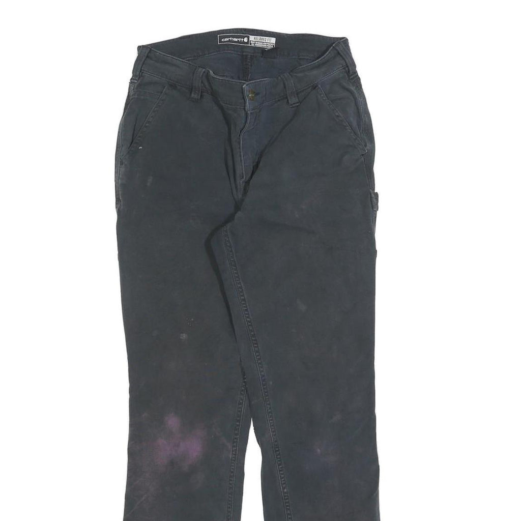 CARHARTT Womens Jeans Black Relaxed Straight Denim Good Condition W26 L29