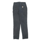 CARHARTT Womens Jeans Black Relaxed Straight Denim Good Condition W26 L29