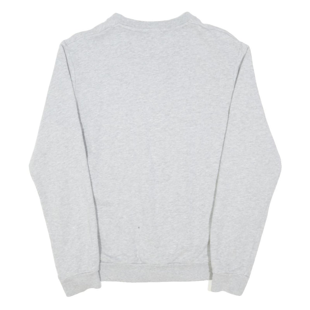 DKNY Mens Grey Crew Neck S Cotton Blend Sweatshirt Pullover Casual