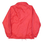 ROCKY TRAIL Mens Red Nylon Button Jacket M Outdoor Windbreaker Casual