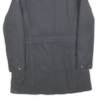 JACK WOLFSKIN Womens Black Outdoor Zip Jacket L Polyester Blend Plain Warm