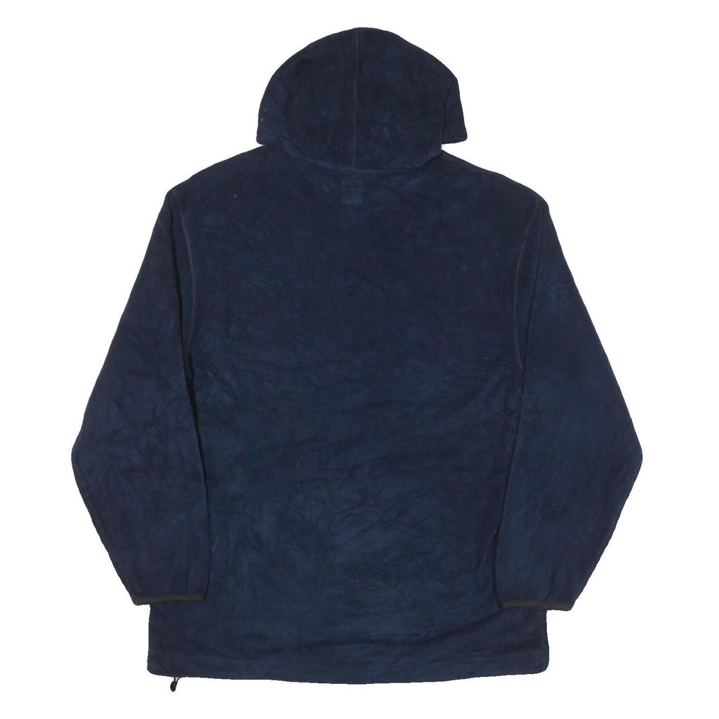 NAUTICA Mens Navy Hoodie 2XL Polyester Blend Pullover Hooded Sweatshirt