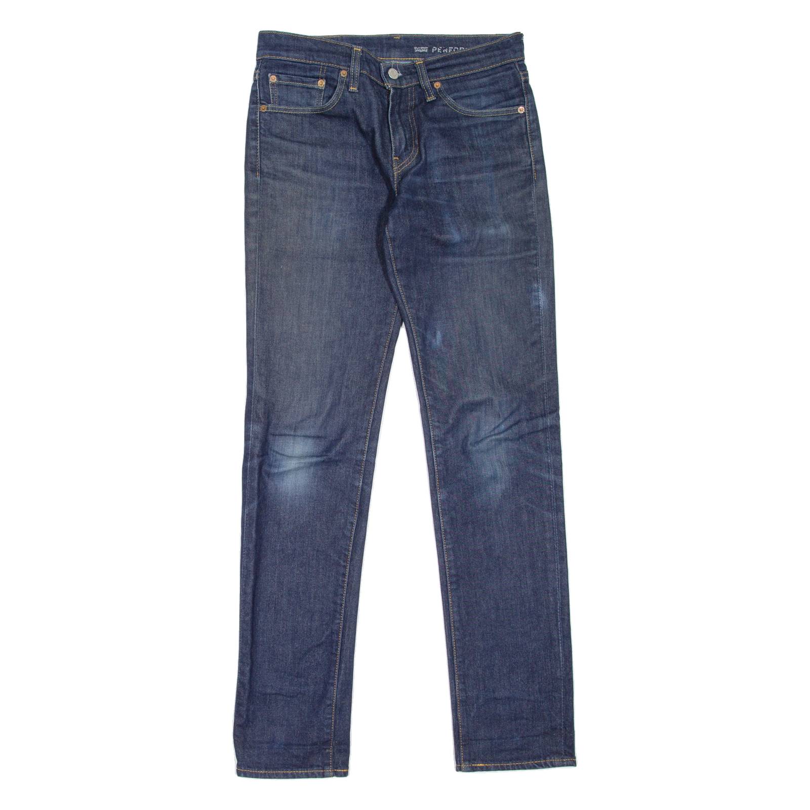 LEVI'S 511 BIG E Jeans Mens Blue Slim Straight W29 L34