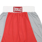 EVERLAST Mens Shorts Red & Grey Casual XL W30 Polyester Blend Activewear