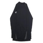 LOTTO Running Womens Jersey Black Long Sleeve High Neck L