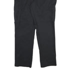 DICKIES Mens Cotton Blend Black Regular Fit Cargo Trousers W38 L32 Workwear