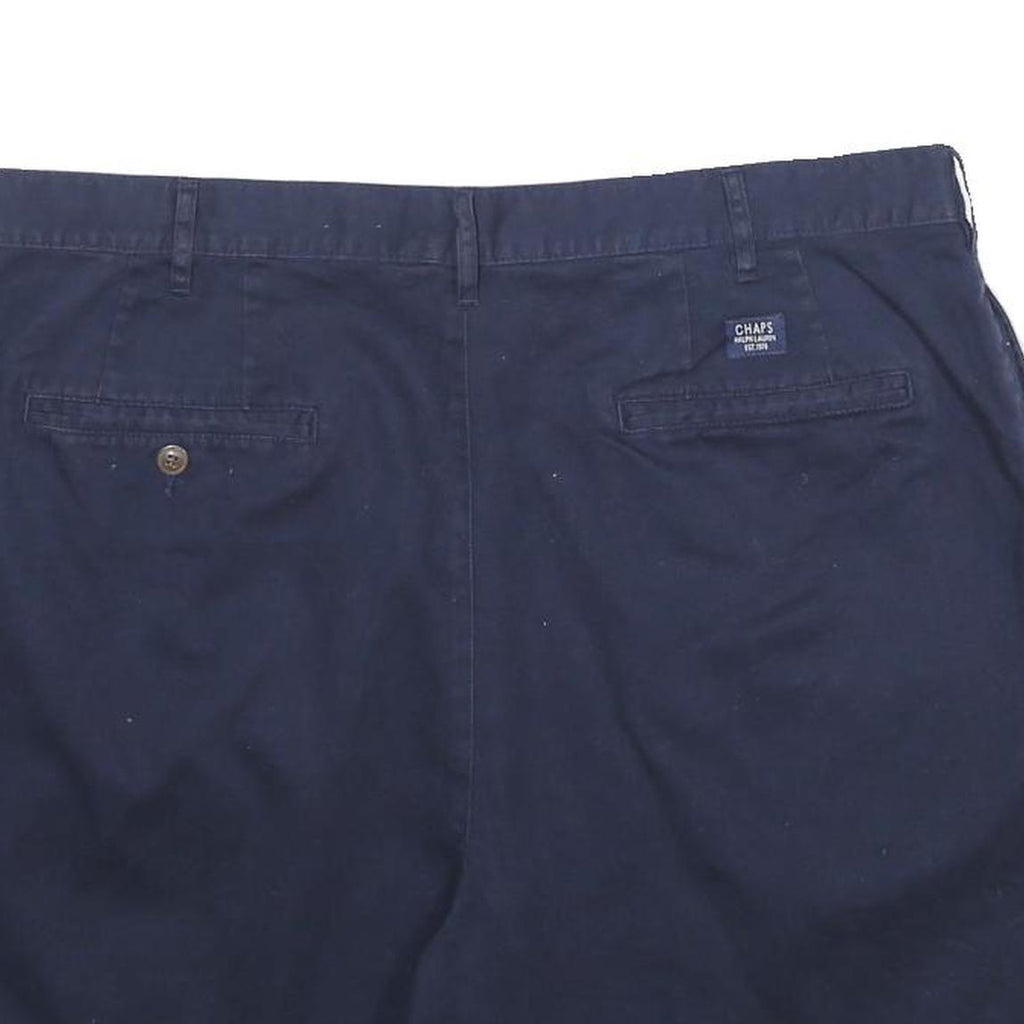 CHAPS RALPH LAUREN Mens Navy Casual Shorts XL W38 Classic Cotton Comfort