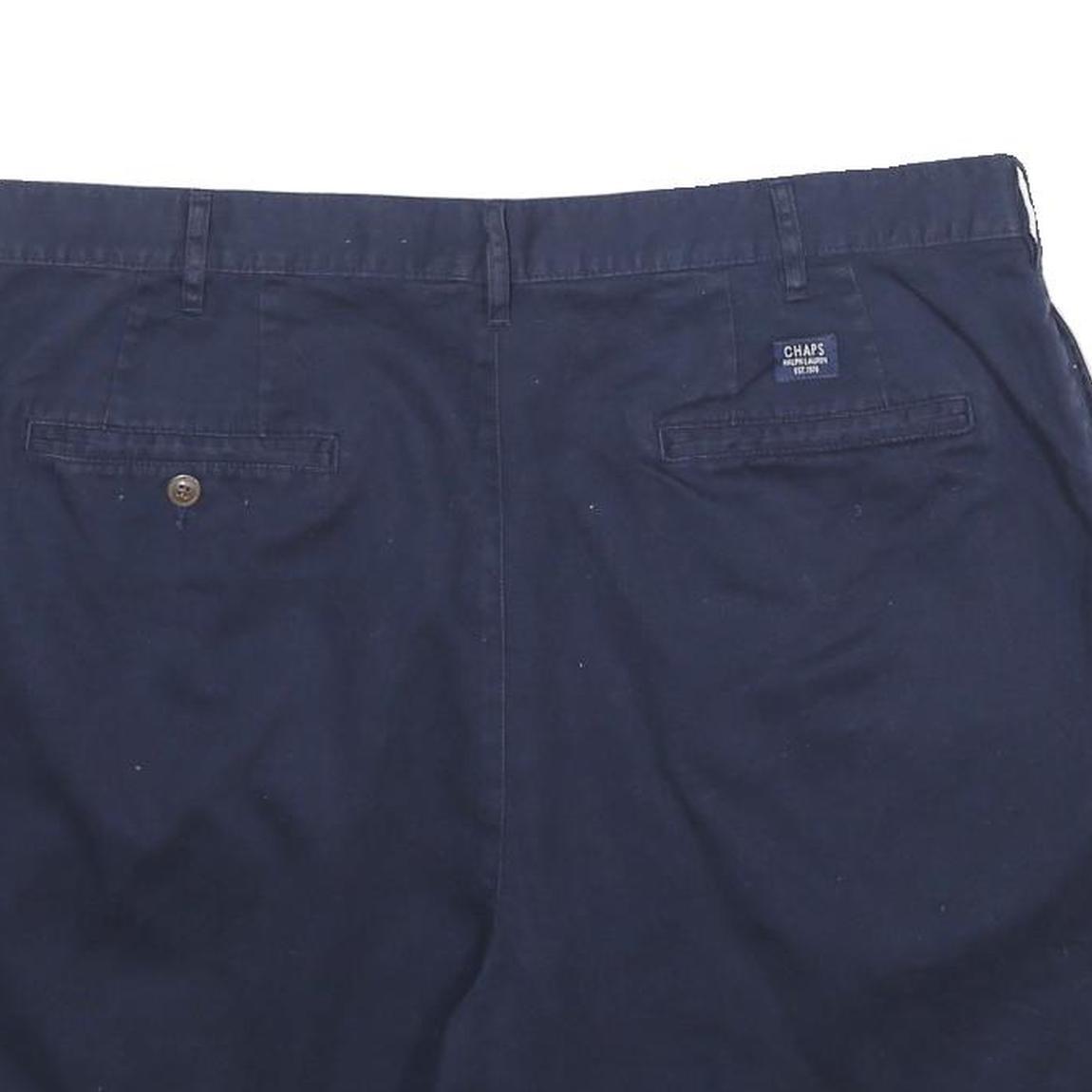 CHAPS RALPH LAUREN Mens Navy Casual Shorts XL W38 Classic Cotton Comfort