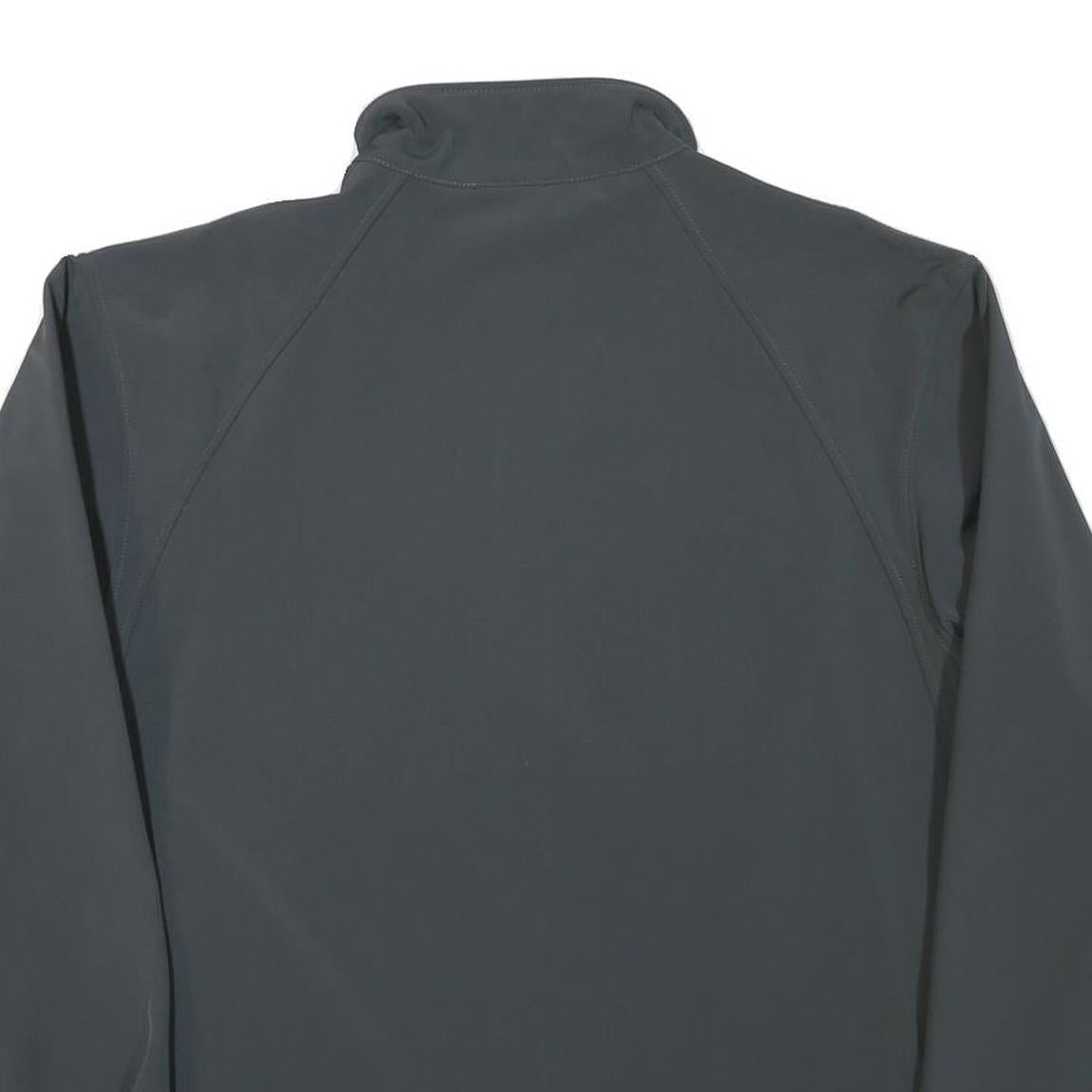 RUSSELL ATHLETIC Mens Grey Jacket 2XL Polyester Blend Zip Casual Outdoor