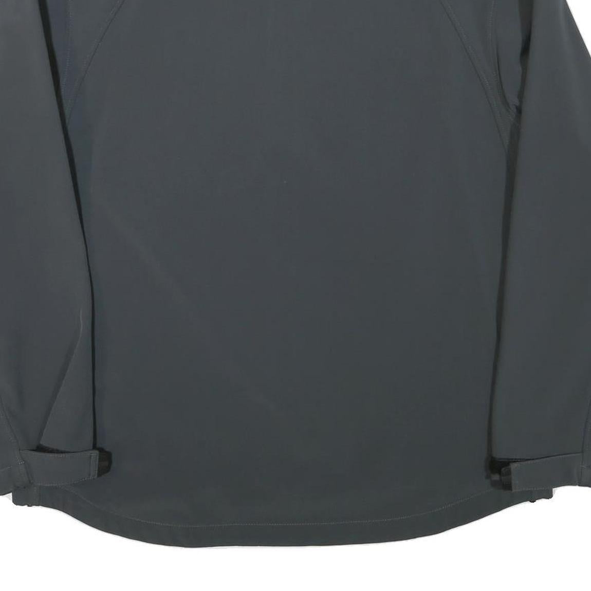 RUSSELL ATHLETIC Mens Grey Jacket 2XL Polyester Blend Zip Casual Outdoor