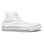 CONVERSE Chuck Taylor All Star Womens Lace-Up Trainers White Canvas UK 7.5