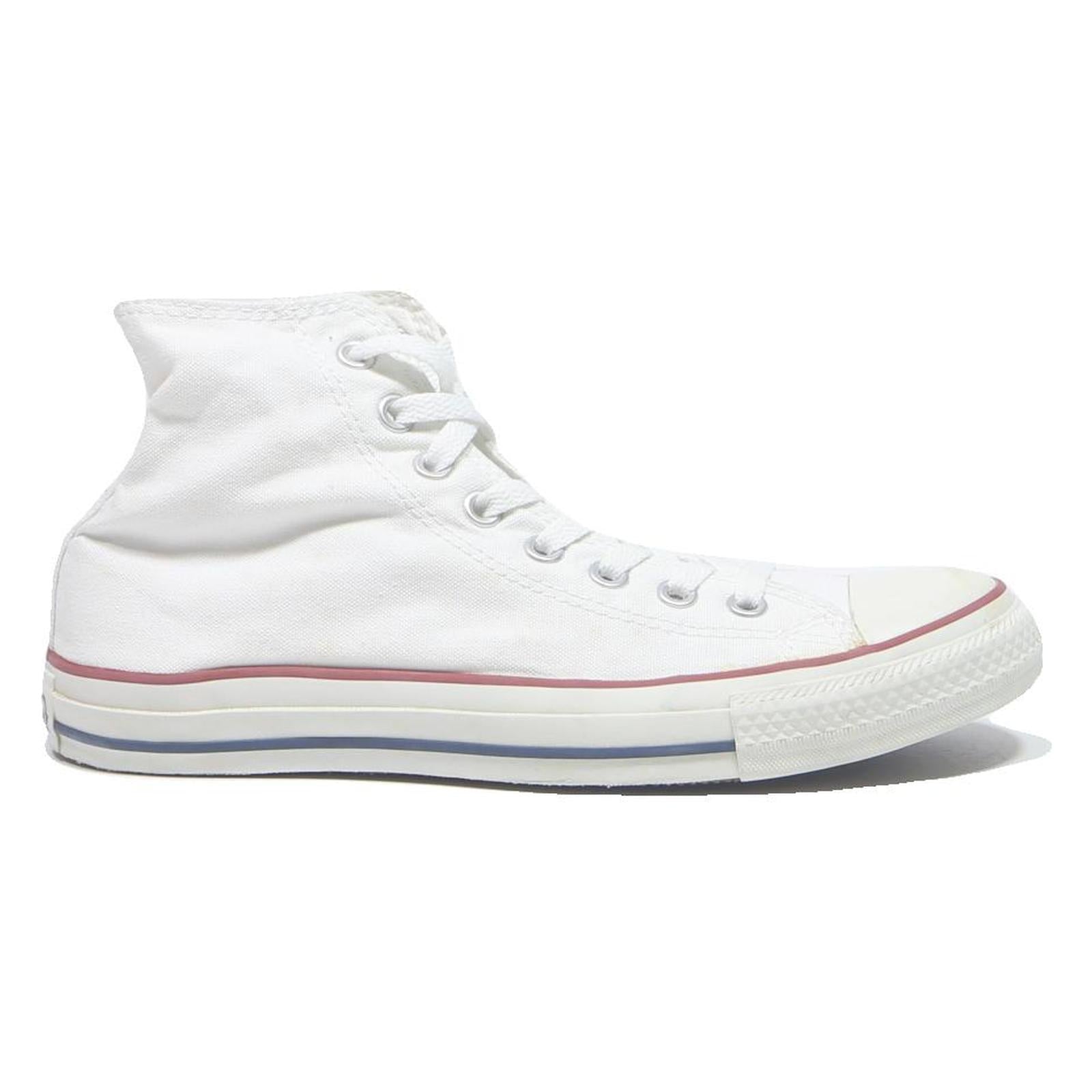 CONVERSE Chuck Taylor All Star Womens Lace-Up Trainers White Canvas UK 7.5