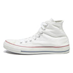 CONVERSE Chuck Taylor All Star Womens Lace-Up Trainers White Canvas UK 7.5