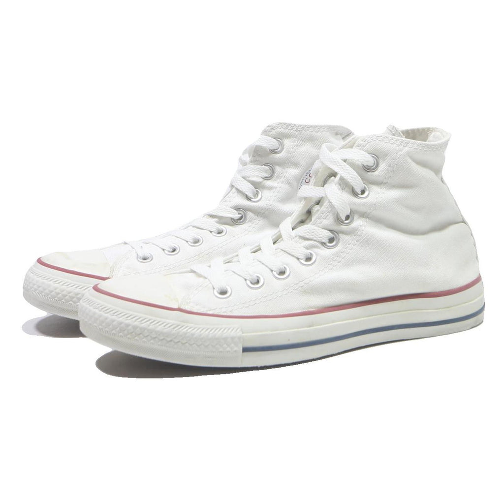 CONVERSE Chuck Taylor All Star Womens Lace-Up Trainers White Canvas UK 7.5