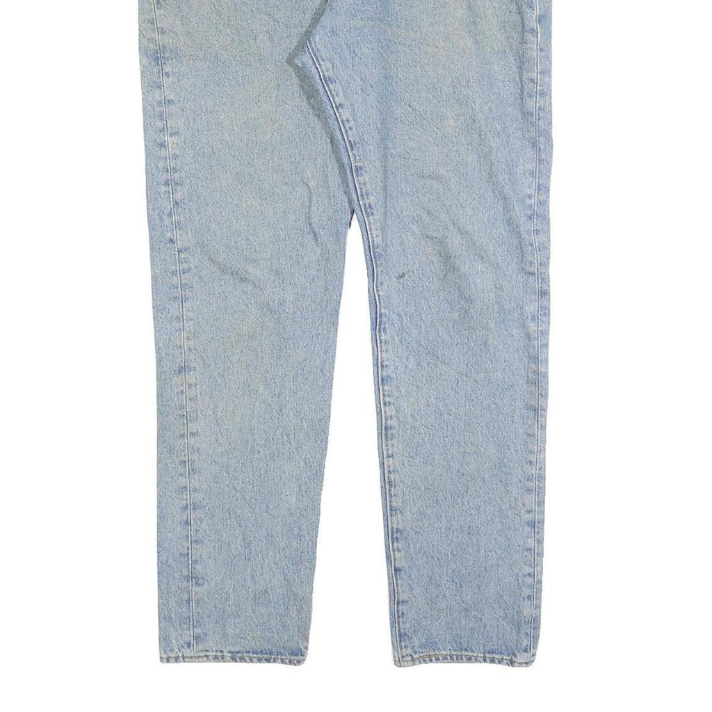 LEVI'S 512 Tapered Mens Jeans Blue Slim Denim Light W34 L32 Classic Cotton Blend