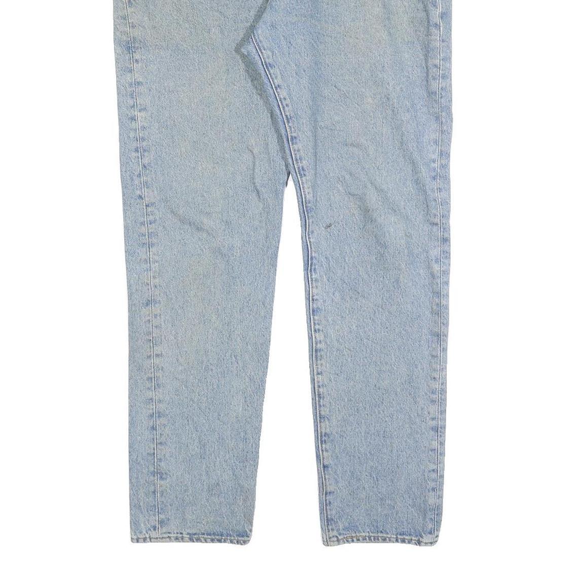 LEVI'S 512 Tapered Mens Jeans Blue Slim Denim Light W34 L32 Classic Cotton Blend