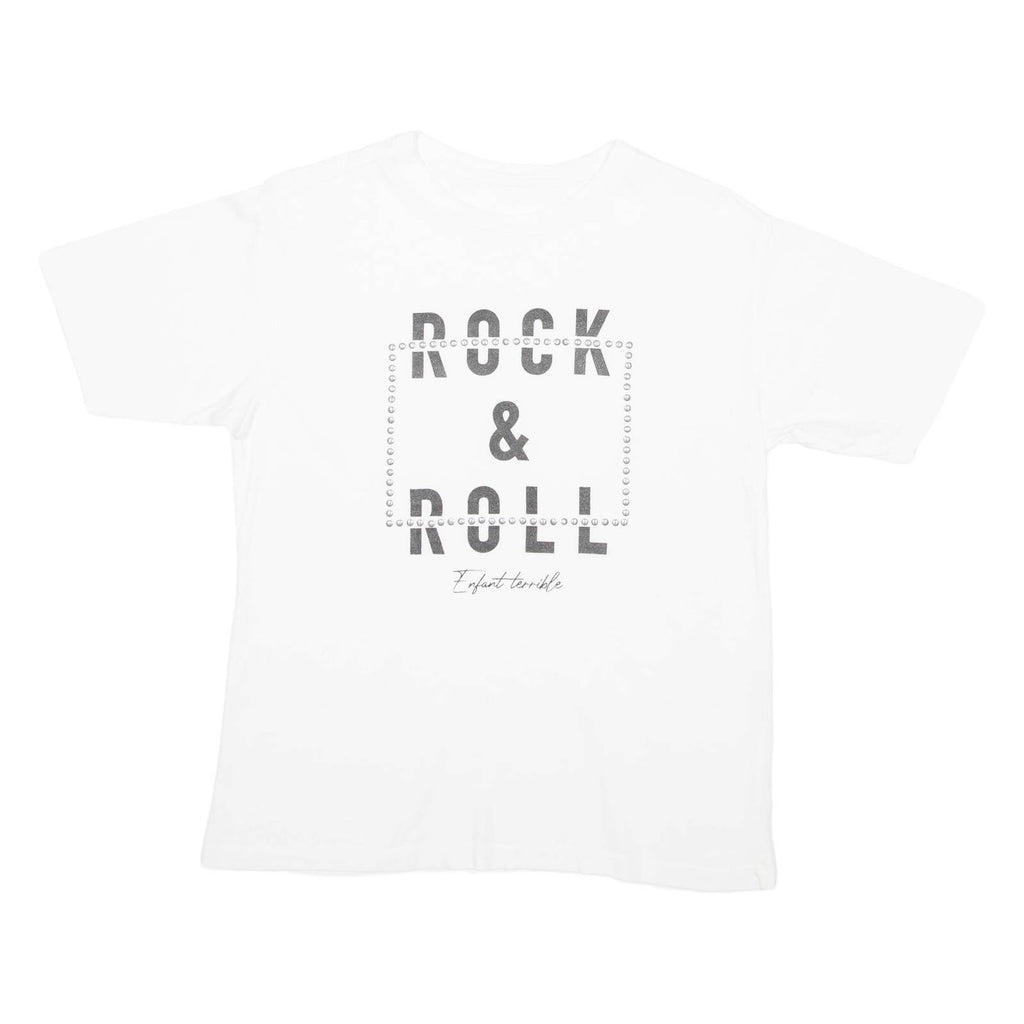 Rock & Roll Womens T-Shirt White M