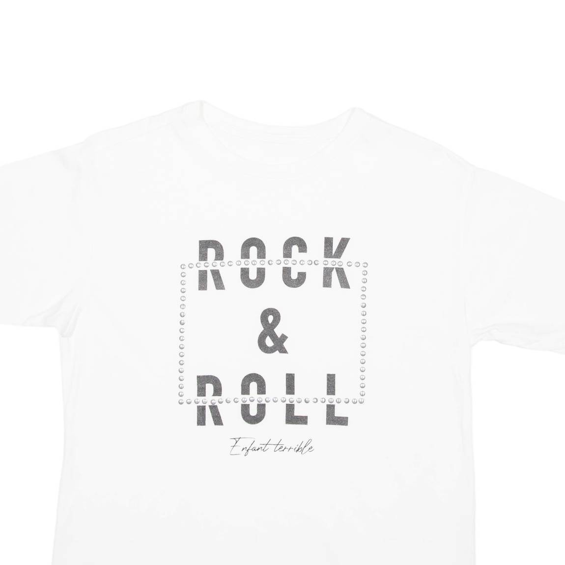 Rock & Roll Womens T-Shirt White M