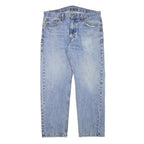 LEVI'S 505 Mens Jeans Blue Regular Straight Denim Medium W36 L28 Classic Fit