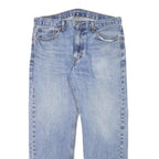 LEVI'S 505 Mens Jeans Blue Regular Straight Denim Medium W36 L28 Classic Fit
