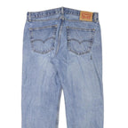 LEVI'S 505 Mens Jeans Blue Regular Straight Denim Medium W36 L28 Classic Fit