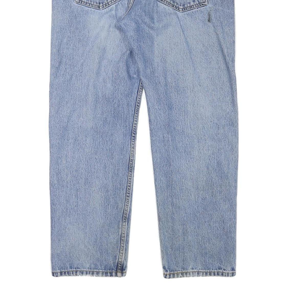 LEVI'S 505 Mens Jeans Blue Regular Straight Denim Medium W36 L28 Classic Fit