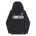 AIR JORDAN Mens Black Paris Pullover Hoodie XS Sports Streetwear