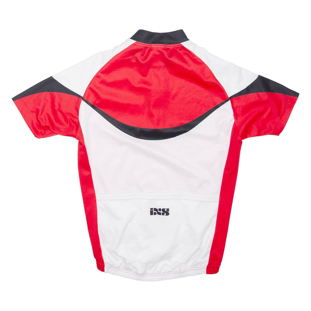 IXS Cycling Shirt Mens Jersey Red 1/4 Zip M