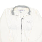 NAUTICA Mesh Lined Mens Windbreaker Jacket Cream L
