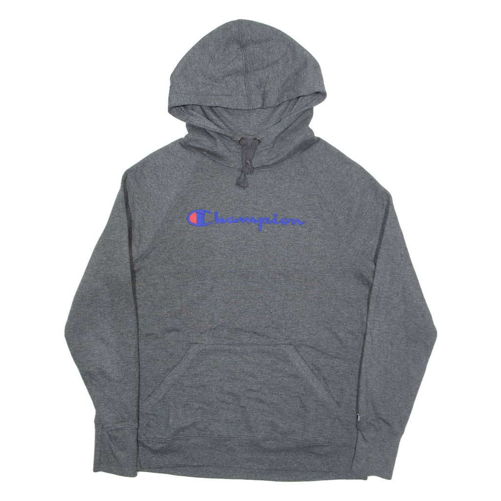CHAMPION Mens Grey Hoodie M