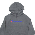 CHAMPION Mens Grey Hoodie M