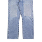 LEVI'S 501 Mens Jeans Blue Regular Straight Denim Medium W34 L27 Classic Button