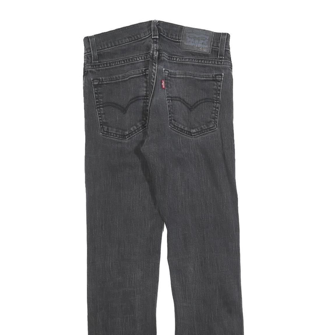 LEVI'S 510 Boys Jeans Black Slim Skinny Denim W28 L28 Cotton Blend