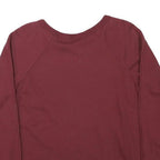 DISNEY Womens Maroon Minnie Mouse Crew Neck XS Cotton Blend Sweatshirt