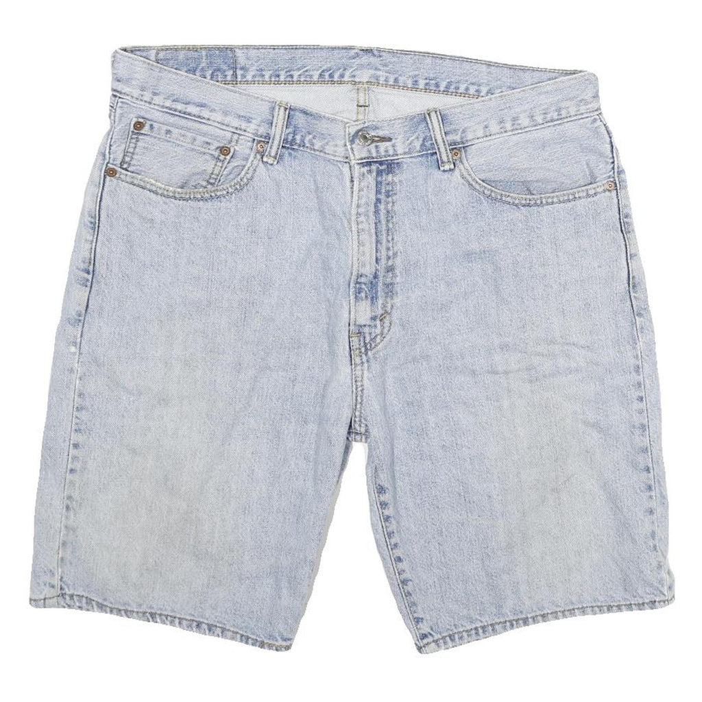 LEVI'S Mens Denim Light Blue Classic Fit 2XL W36 Shorts Casual Cotton Blend