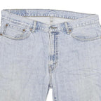 LEVI'S Mens Denim Light Blue Classic Fit 2XL W36 Shorts Casual Cotton Blend