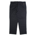 DICKIES Chino Mens Trousers Black Regular Straight W40 L30