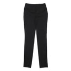 BURBERRY Womens Wool Black Slim Straight Trousers W27 L35 Classic Zip