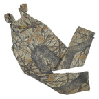 SKYLINE Mens Beige & Brown Camo Cotton Blend Dungarees L W38 L29 Outdoor Work