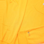 CARHARTT Mens Orange Pocket T-Shirt L Long Sleeve Crew Neck Polyester Blend