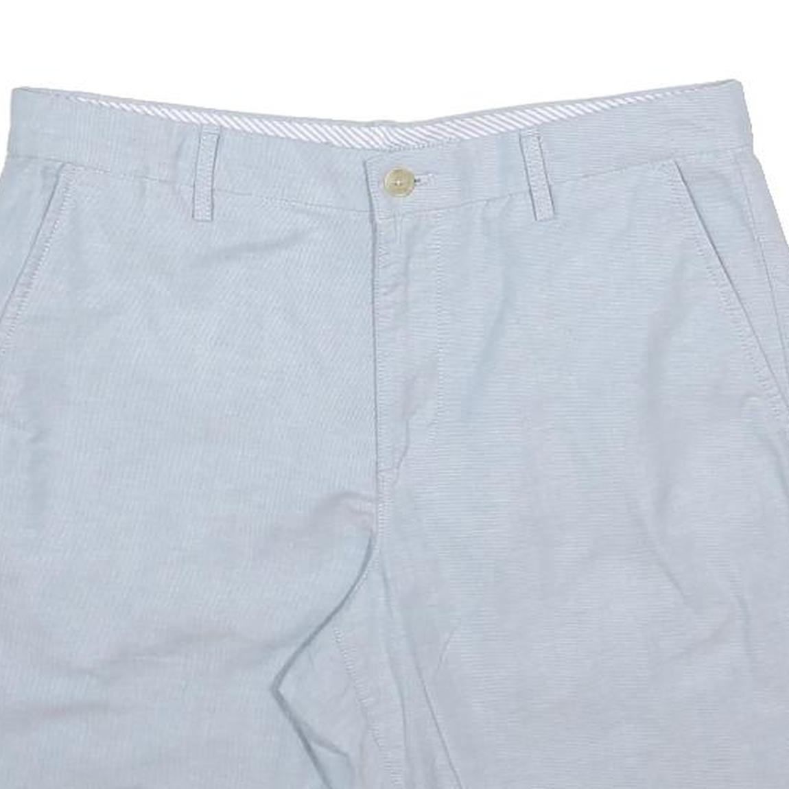 CHAPS Mens Shorts Blue Casual M W32 Cotton Blend Lightweight Stylish