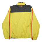 FCB Mens Yellow & Black Lightweight Polyester Zip Jacket S Sportswear Fanwear