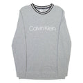 CALVIN KLEIN Lightweight Mens Sweatshirt Grey S