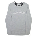 CALVIN KLEIN Lightweight Mens Sweatshirt Grey S