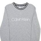 CALVIN KLEIN Lightweight Mens Sweatshirt Grey S