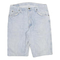 LEVI'S Mens Shorts Blue Denim XL W32 Classic Fit Casual Cotton Blend