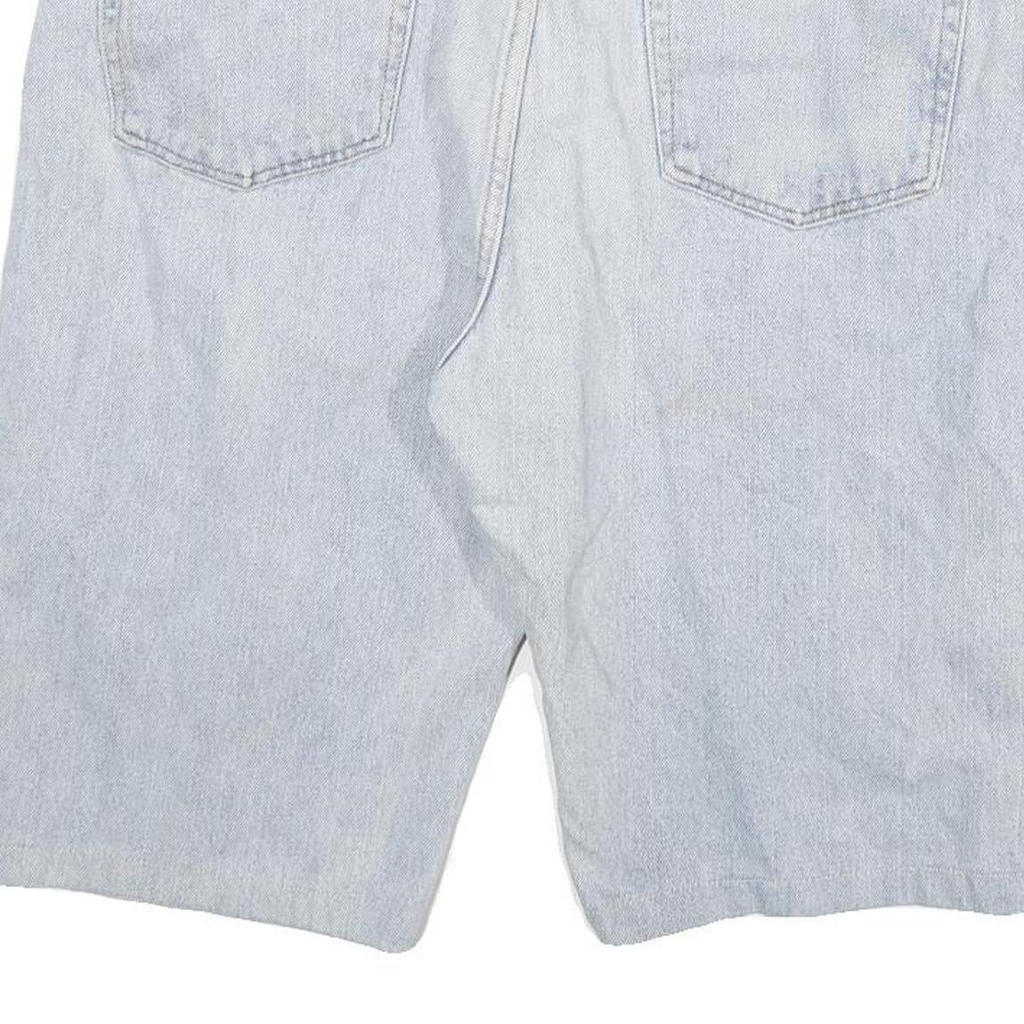 LEVI'S Mens Shorts Blue Denim XL W32 Classic Fit Casual Cotton Blend