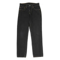 LEVI'S 511 BIG E Mens Jeans Black Regular Skinny Denim Dark W28 L30 Classic Zip